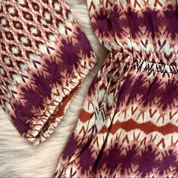 NWT Jessica Simpson Bohemian Patterned Romper - Picture 6 of 10